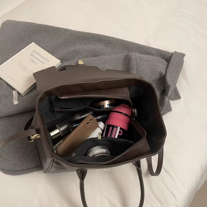 MOODS Branded Luxury Top-handle Bags For Women 2 Sized Big Capacity Boston Shoulder Crossbody Bags 2024 Latest Designer Handbags